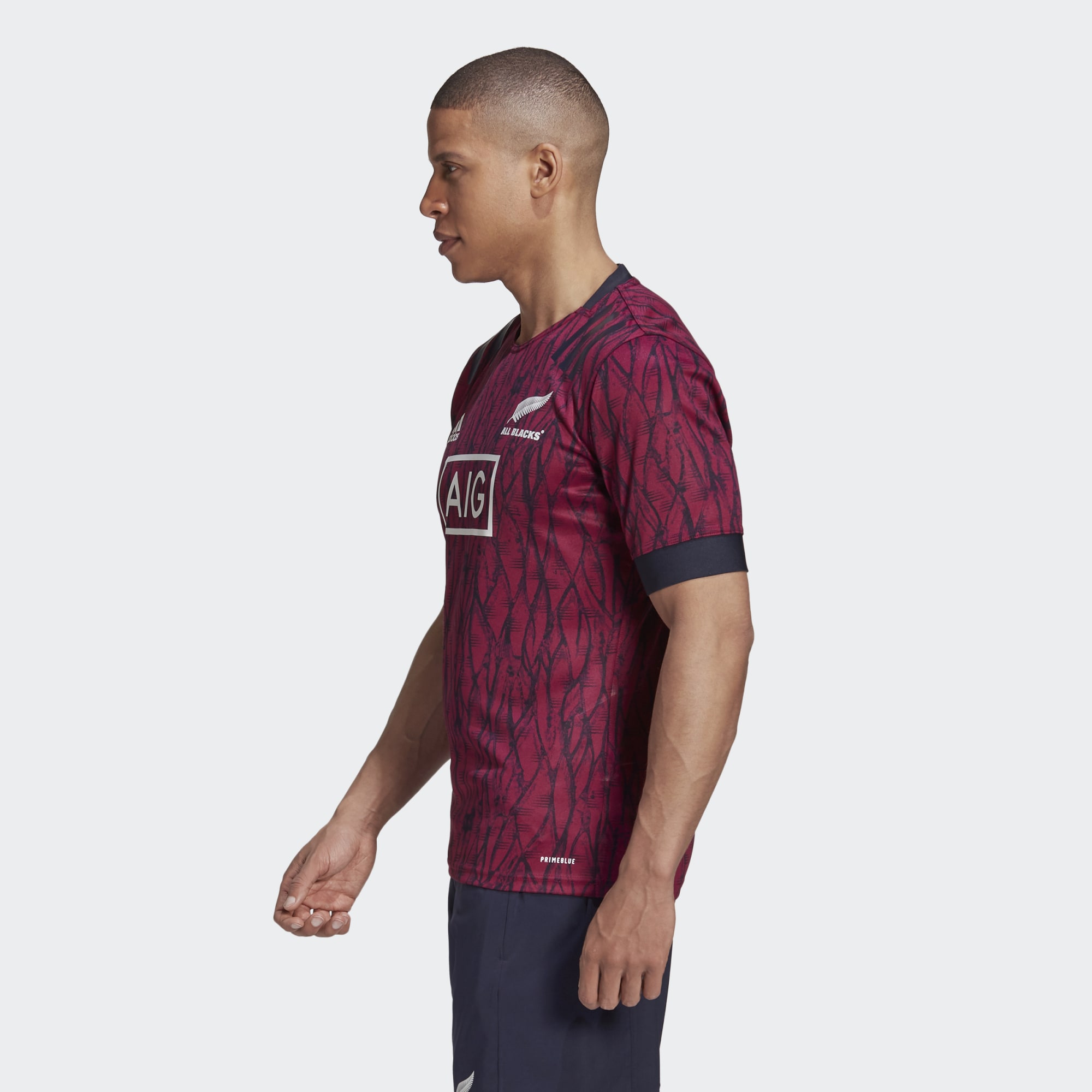 All Blacks 2020 Primeblue Training Jersey 3 All Blacks 2020 Primeblue Training Jersey - Image 3