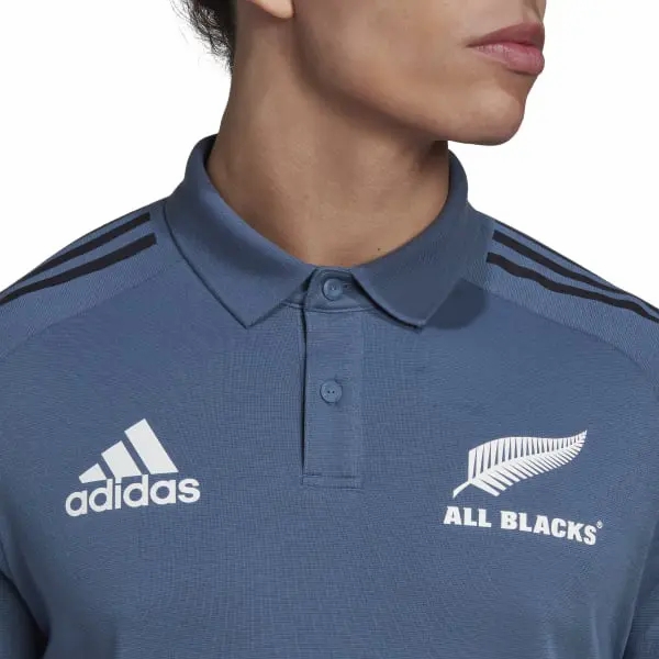 All Blacks Rugby 2022-23 Men's Polo Shirt - Image 3