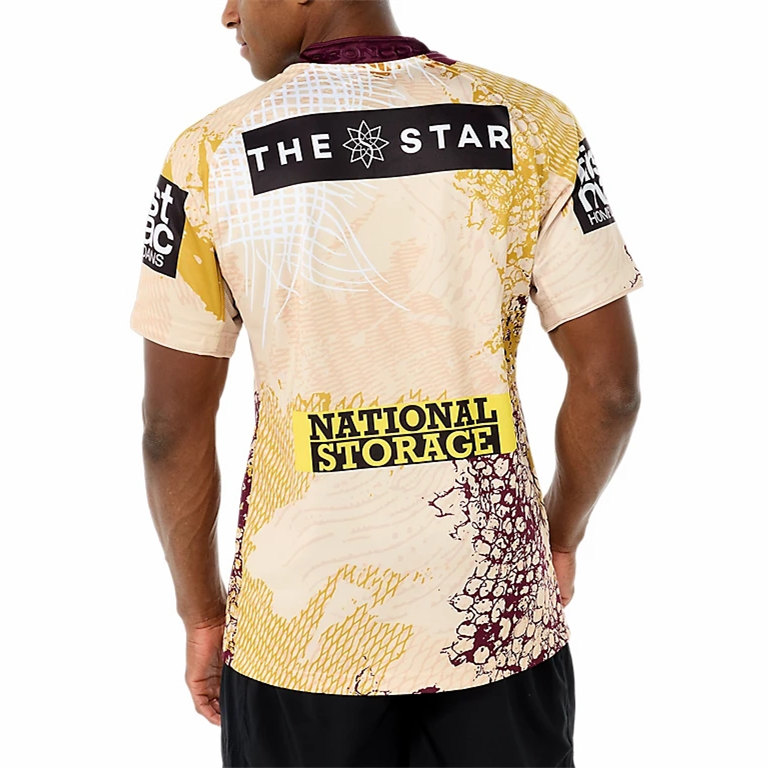 Brisbane Broncos 2025 Mens Indigenous Jersey - Image 3