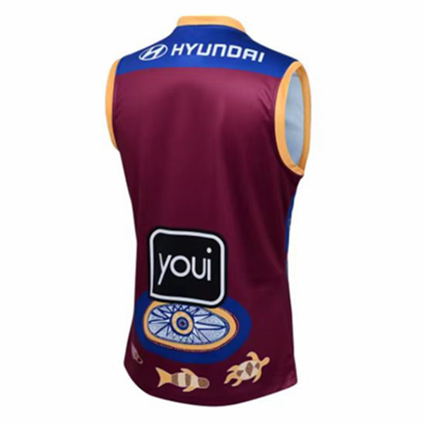 Home 23 Brisbane Lions 2024 Mens Indigenous Guernsey