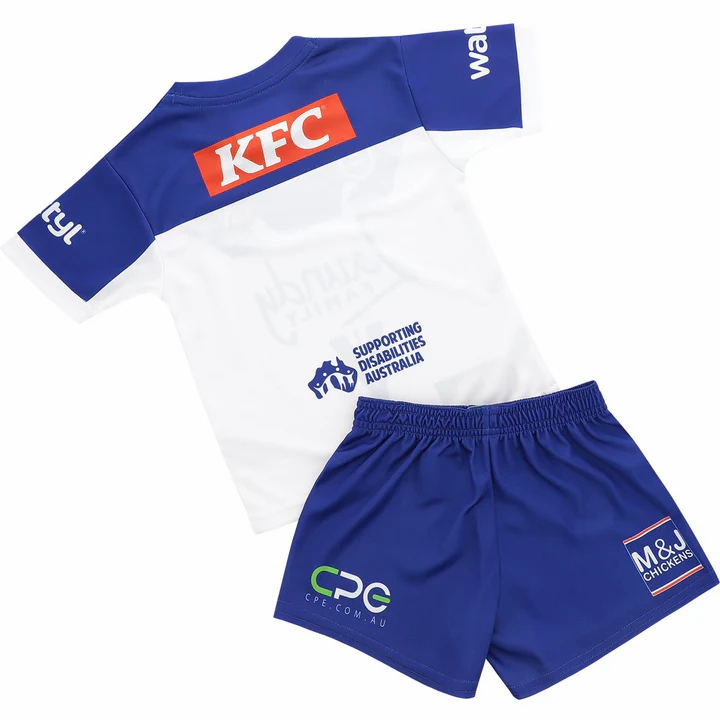Home 29 Canterbury-Bankstown Bulldogs 2026 Kids Home Kit