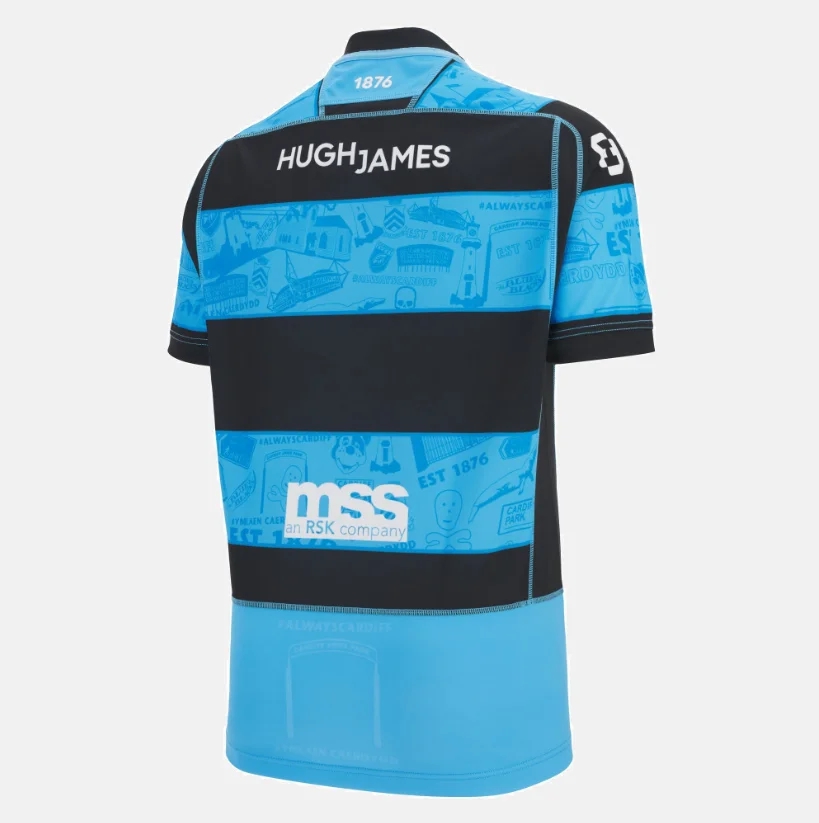 Cardiff Rugby Mens 2025-26 Home Jersey