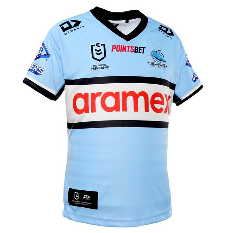 Cronulla-Sutherland Sharks 2022 Men's Home Jersey 2 Cronulla-Sutherland Sharks 2022 Men's Home Jersey - Image 2
