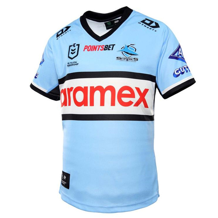 Cronulla-Sutherland Sharks 2022 Men's Home Jersey 3 Cronulla-Sutherland Sharks 2022 Men's Home Jersey - Image 3