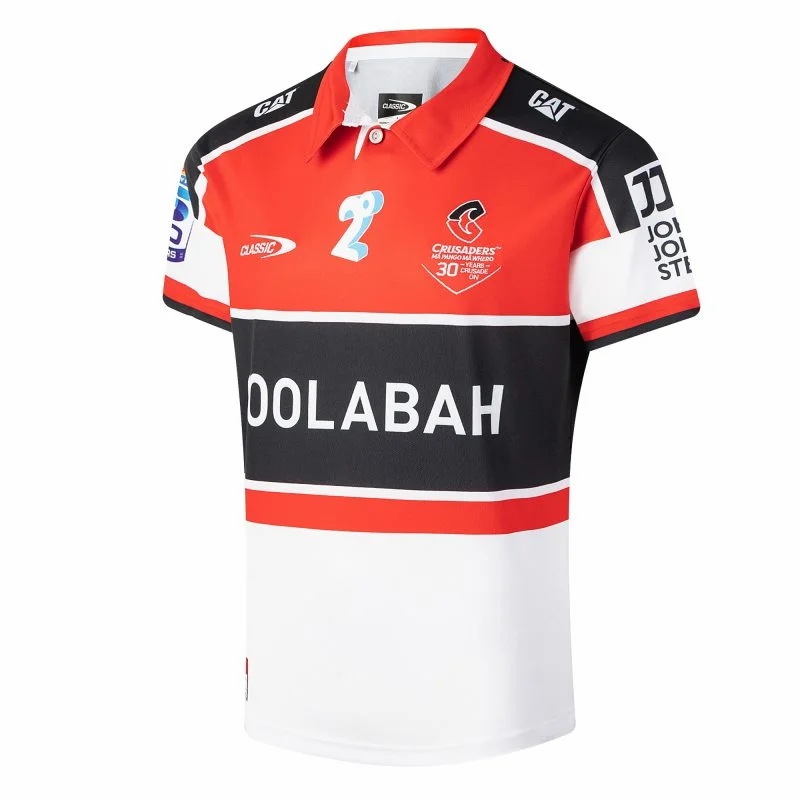 Crusaders 2026 Mens Heritage Rugby Jersey - Image 2