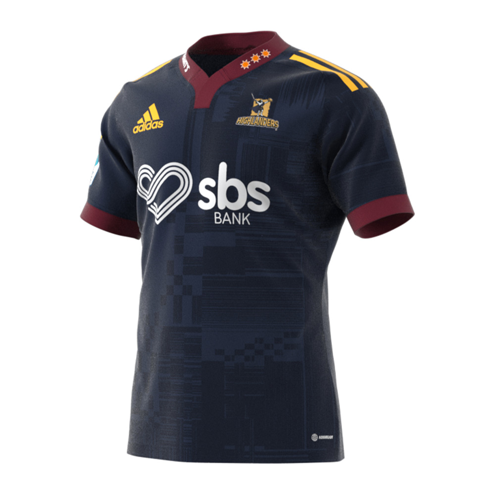 Highlanders Super Rugby 2023 Mens Home Jersey 2 Highlanders Super Rugby 2023 Mens Home Jersey - Image 2