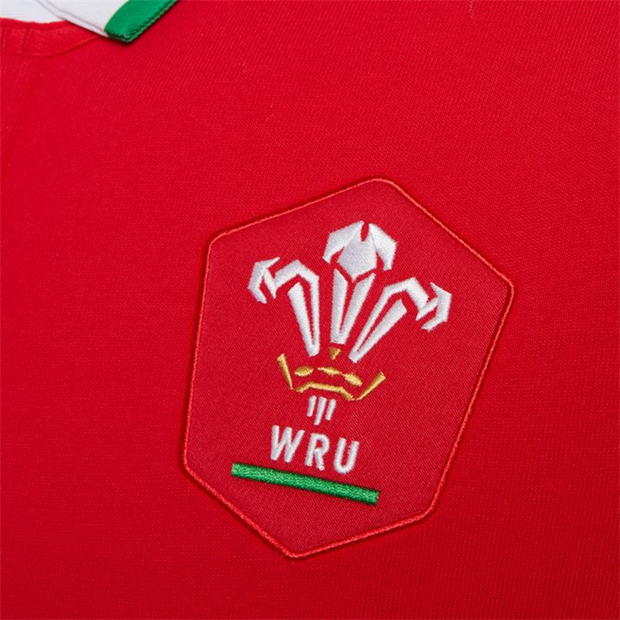 Macron Wales 2021 Home Classic Rugby Jersey - Image 2