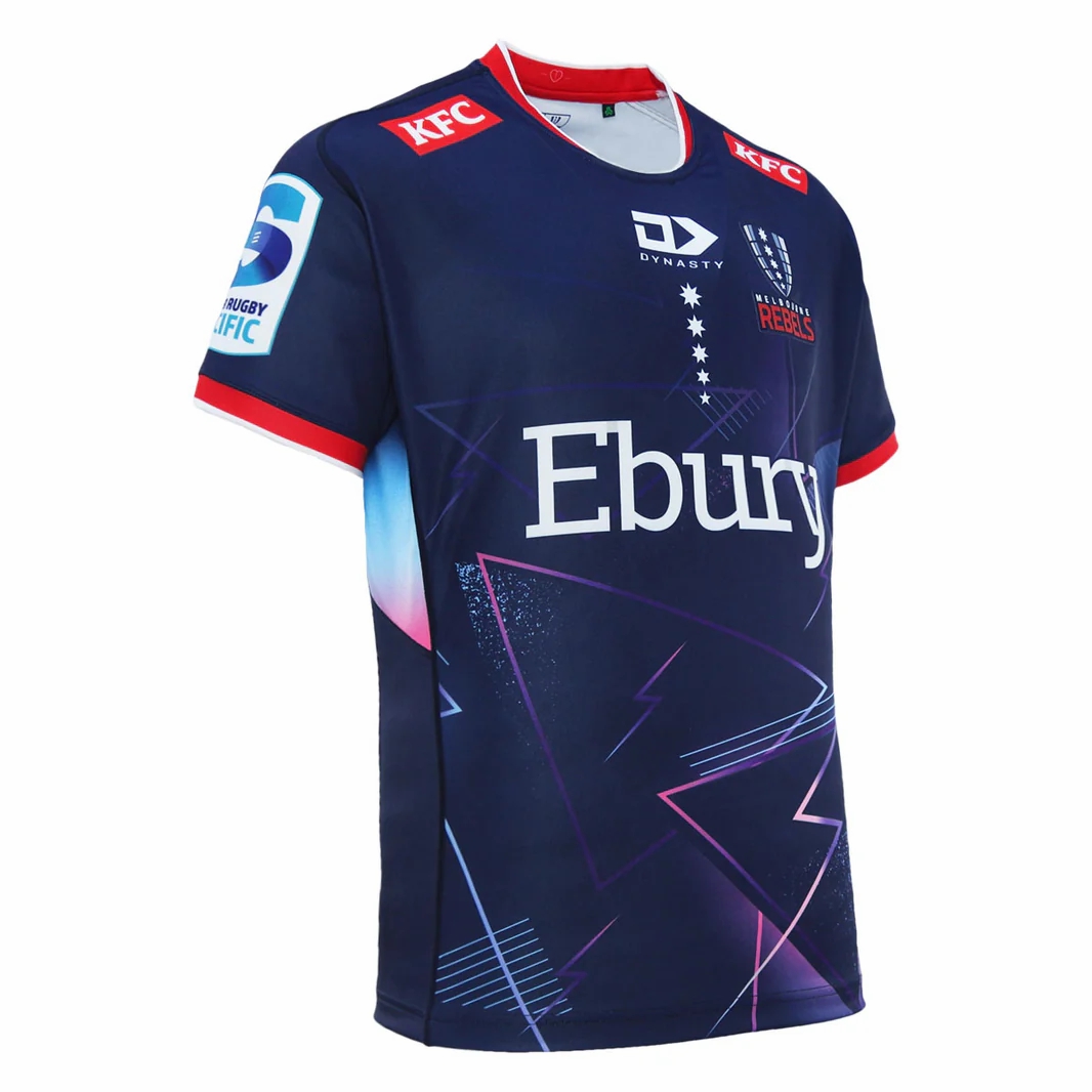 Melbourne Rebels 2024 Mens Home Jersey - Image 3