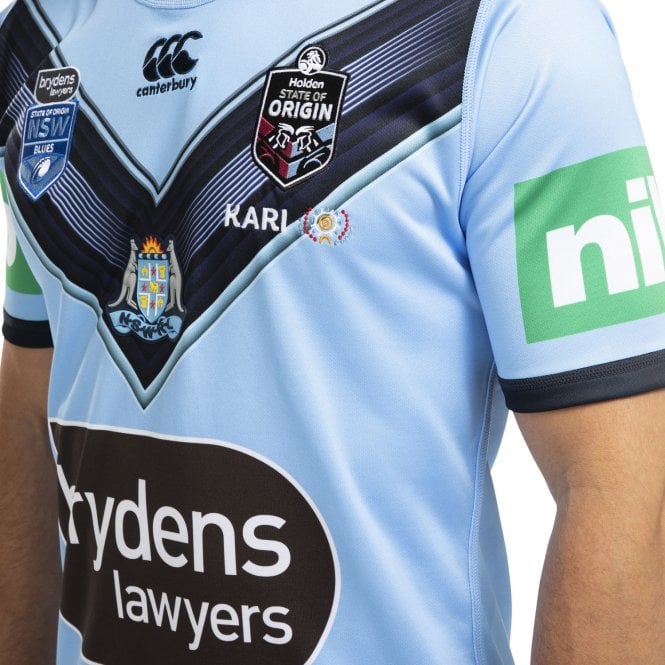 NSW Blues 2020 Mens Home Jersey - Image 3