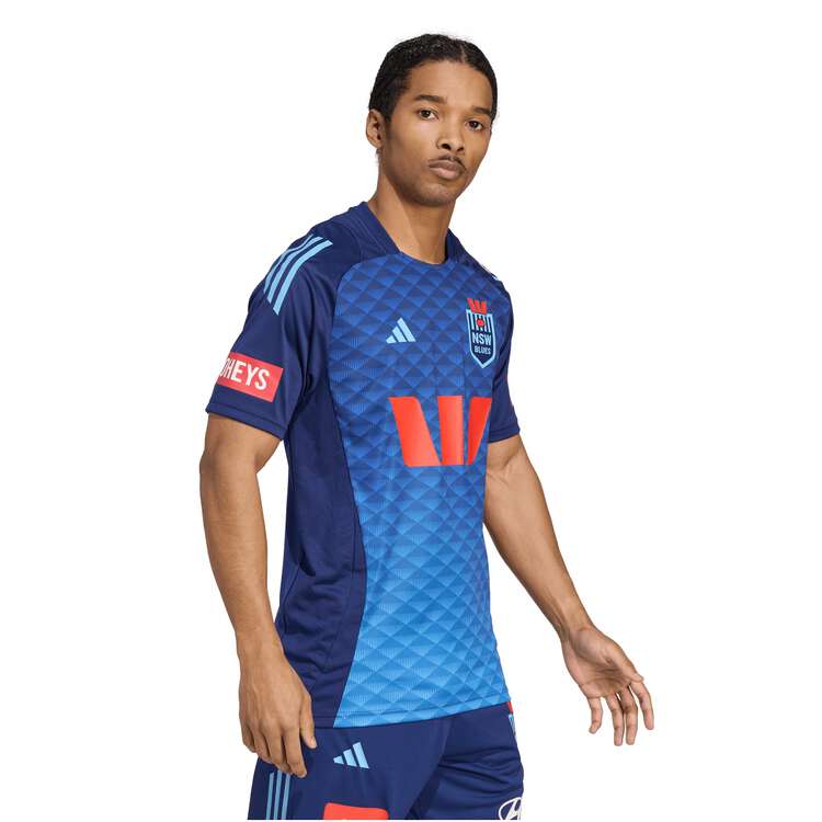 NSW Blues State of Origin 2025 Mens Perfromance Training Tee - Image 2