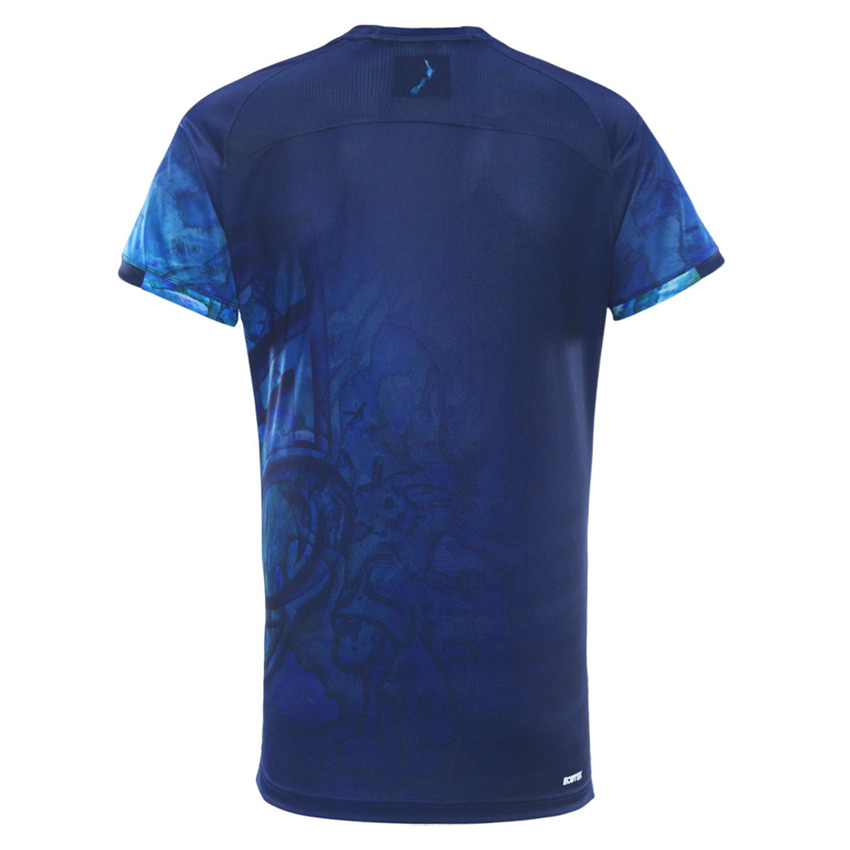 New Zealand Warriors 2025 Mens Warm Up Paua Tee