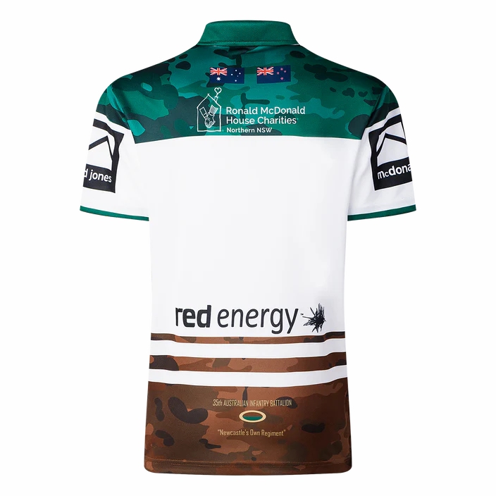 Newcastle Knights 2025 Mens Anzac Round Jersey