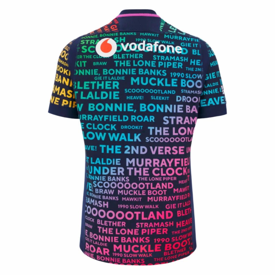 Scotland Rugby 2025 Mens Rainbow Training Jersey
