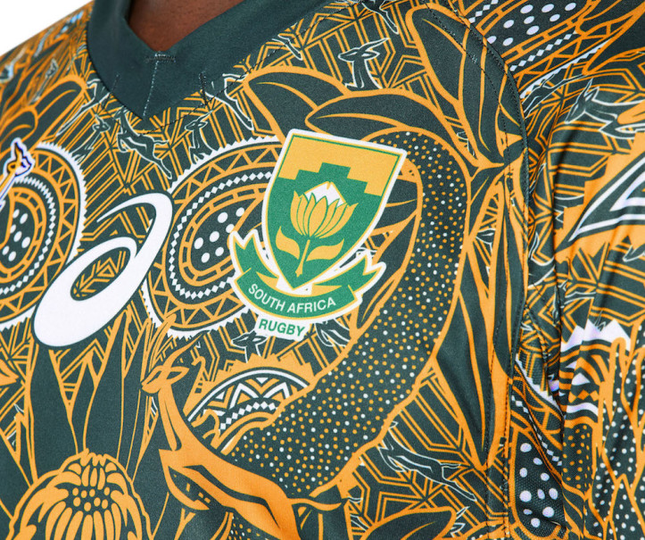 South Africa Blitzboks reveal Mandela 100 jersey 2 South Africa Blitzboks reveal Mandela 100 jersey - Image 2