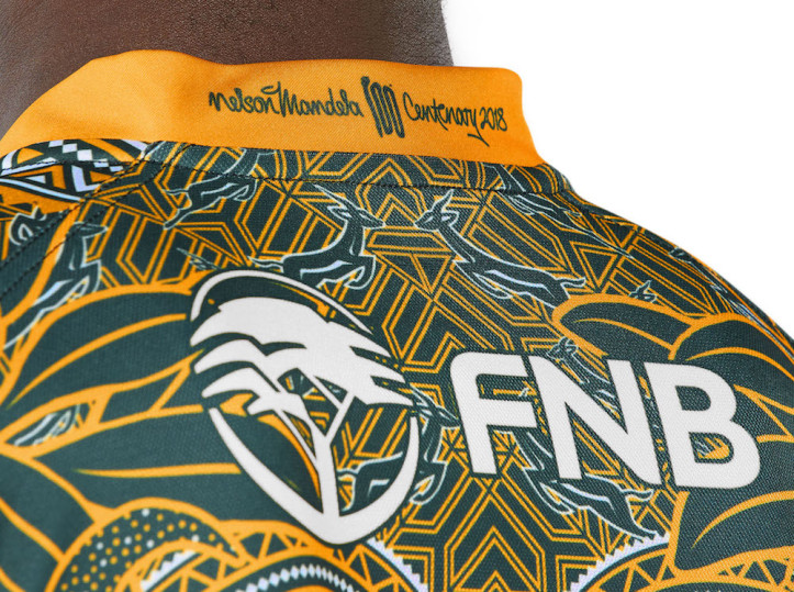 South Africa Blitzboks reveal Mandela 100 jersey 3 South Africa Blitzboks reveal Mandela 100 jersey - Image 3