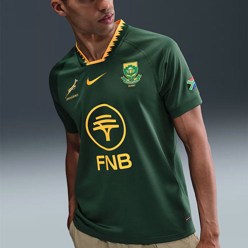 South Africa Springboks 2025 Mens Home Jersey - Image 2
