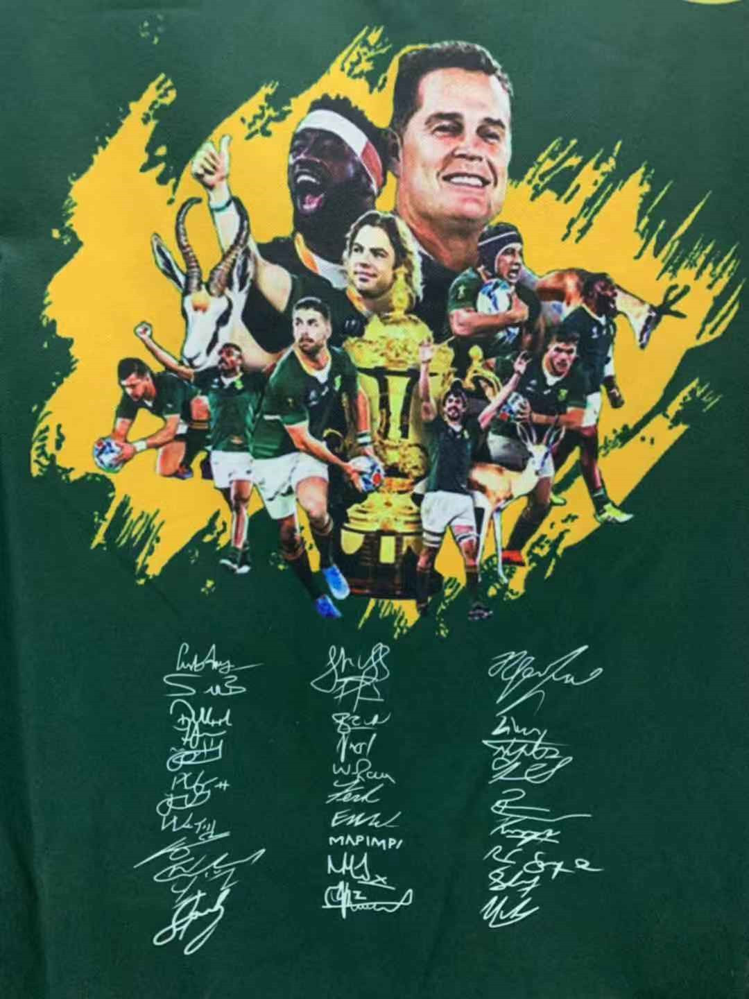 South Africa Springboks Signature Edition Rugby World Cup 2019 Jersey