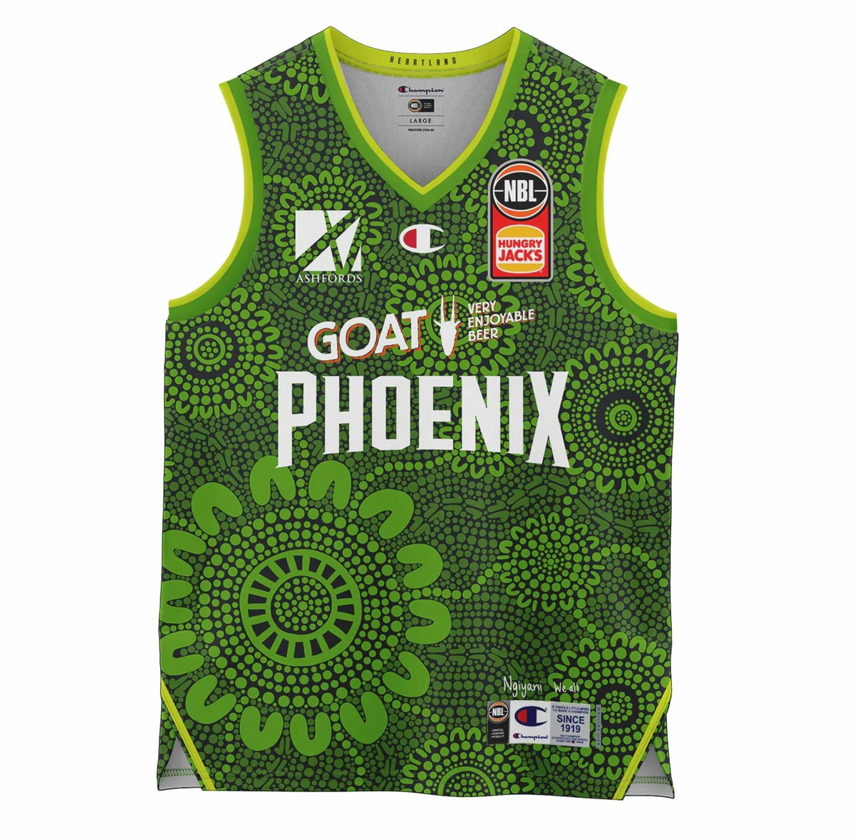 South East Melbourne Phoenix 2021-22 Mens Indigenous Jersey - Image 2