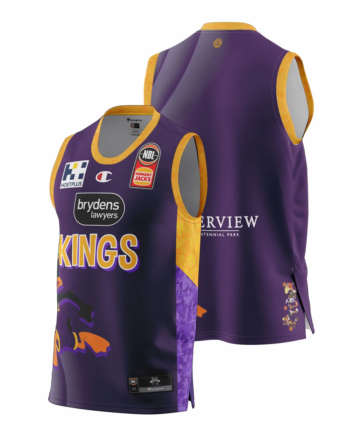 Sydney Kings 2021-22 Mens Space Jam Jersey - Image 2