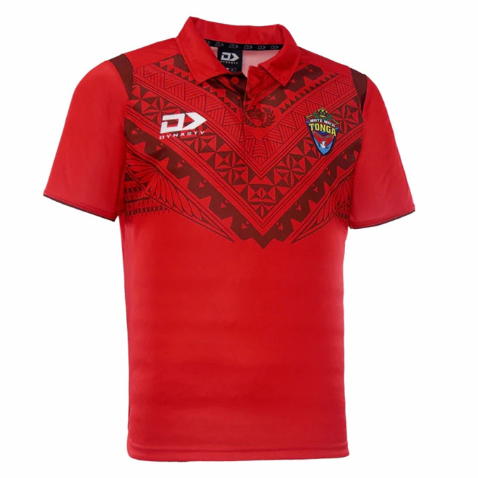 Tonga Rugby League 2022 Mens Media Polo - Image 2