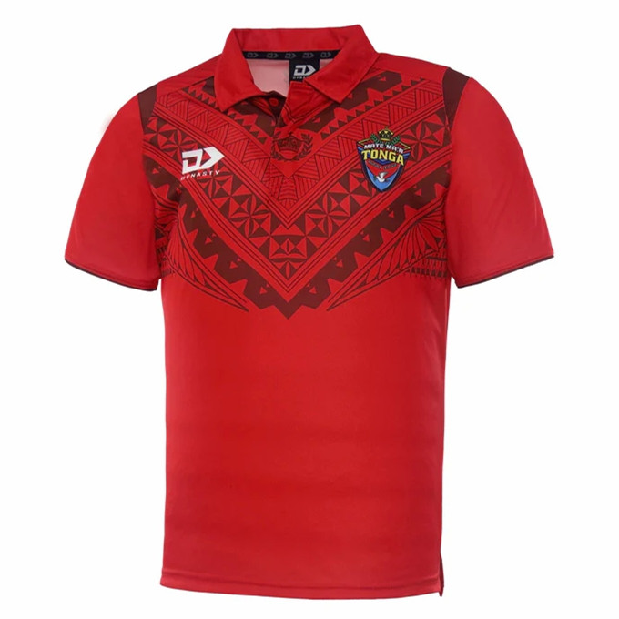 Tonga Rugby League 2022 Mens Media Polo - Image 3