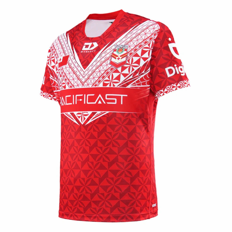 Tonga Rugby League 2024 Mens Home Jersey - Image 2