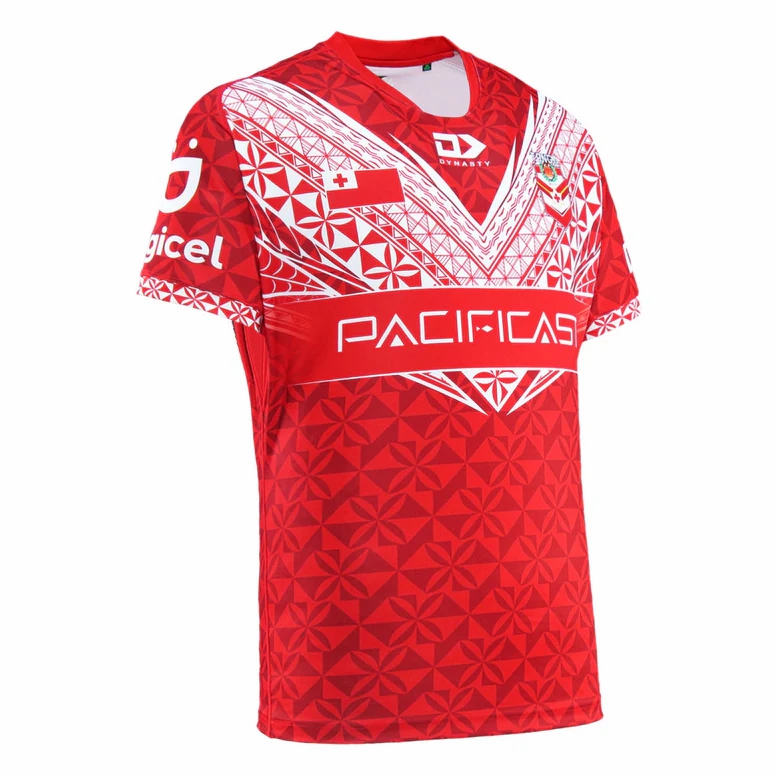 Tonga Rugby League 2024 Mens Home Jersey - Image 3