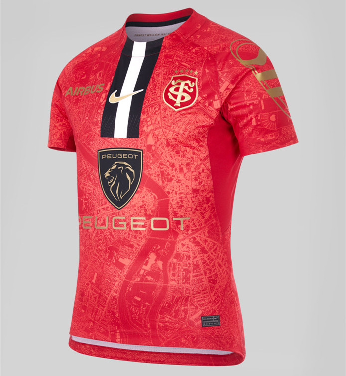 Toulouse 2021-22 Champions Cup-x Ernest Wallon Jersey 2 Toulouse 2021-22 Champions Cup-x Ernest Wallon Jersey - Image 2