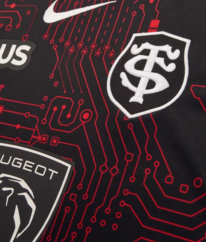 Toulouse Rugby 2022-23 Mens Training Jersey 2 Toulouse Rugby 2022-23 Mens Training Jersey - Image 2