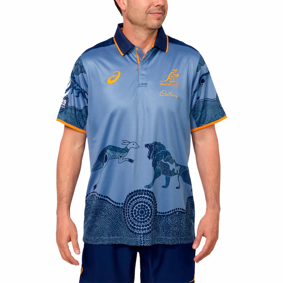 Wallabies 2025 Lions Tour Training Polo - Image 2
