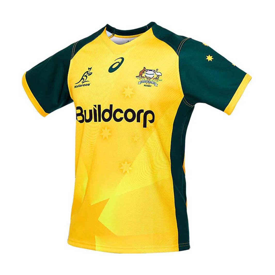 Wallaroos Men's 2021 Home Jersey - Image 3
