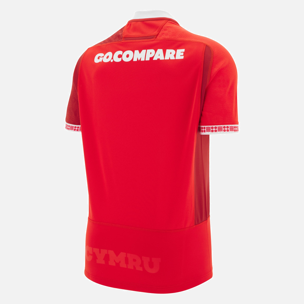 Welsh Rugby 2025 Mens Home Jersey