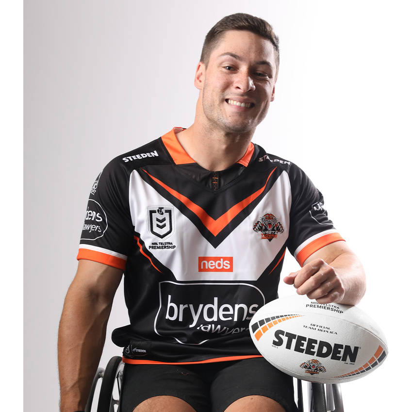 Wests Tigers 2021 Men's Home Jersey - Image 2