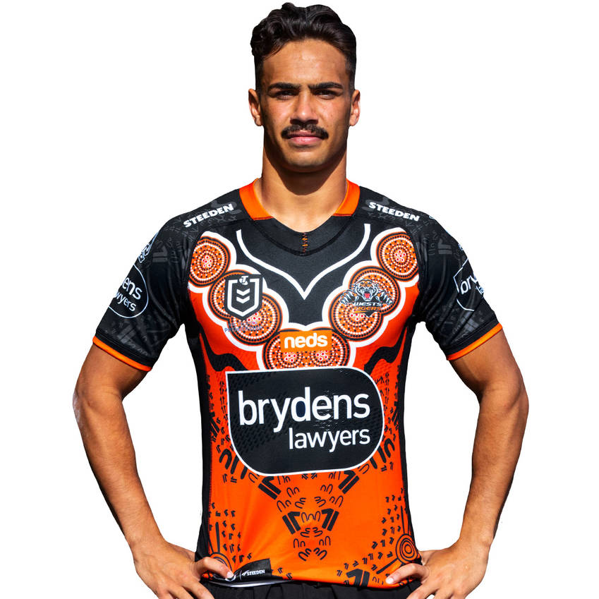 Wests Tigers Mens 2021 Indigenous Jersey - Image 2