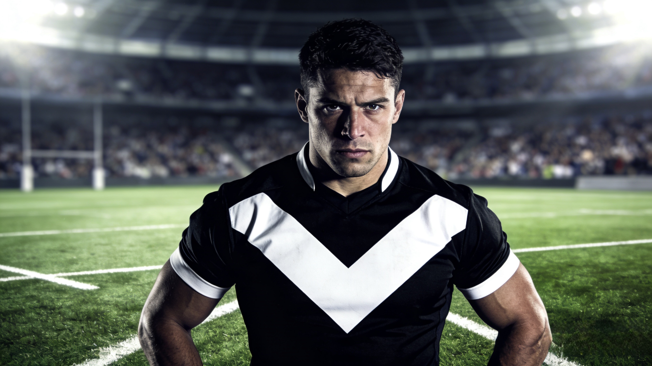 The All Blacks Spirit: What Makes the New Zealand National Team Iconic? 3 Professional rugby player wearing an iconic black jersey