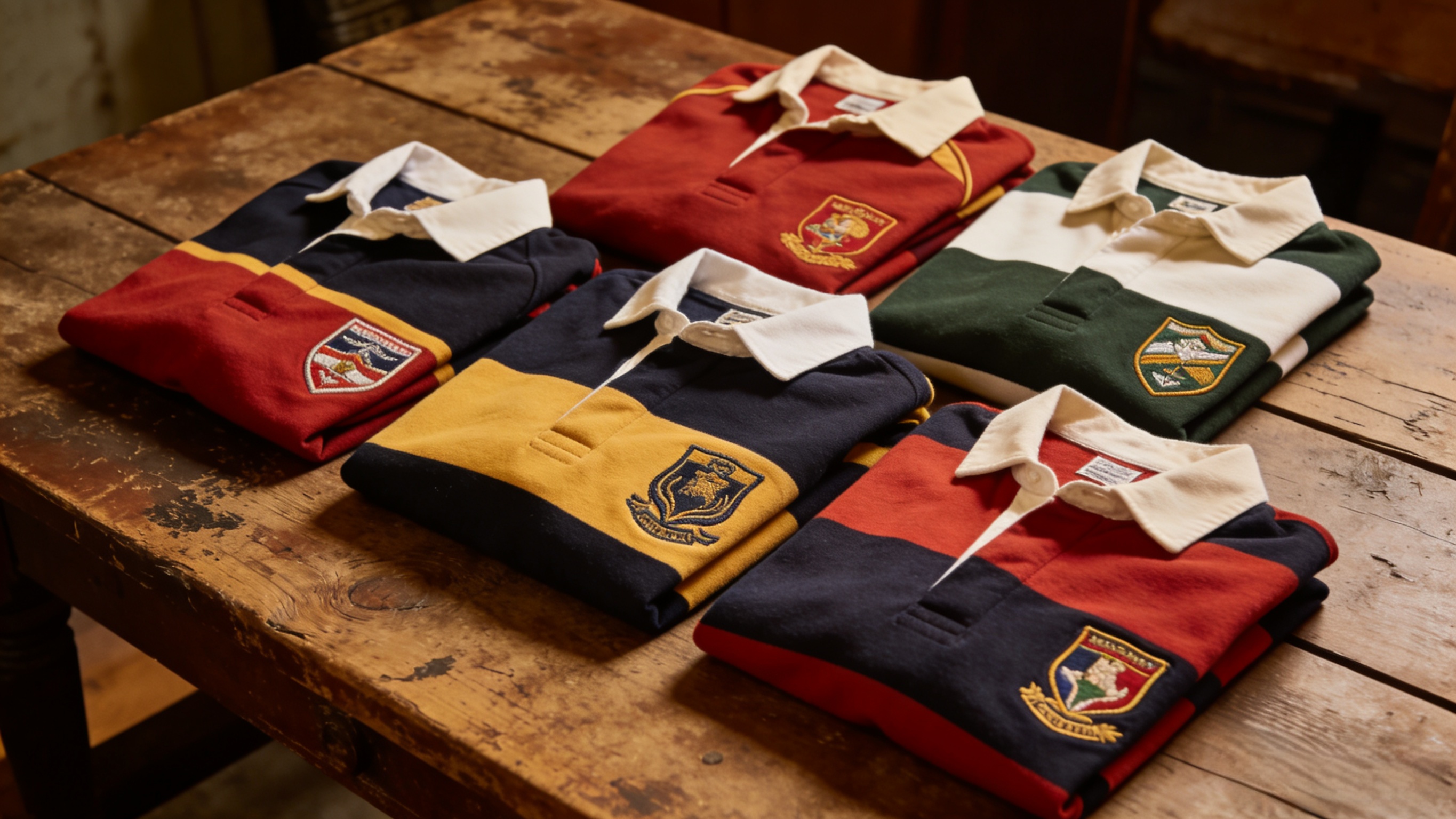 Retro Rugby Jersey - The Timeless Appeal of Heritage Kits 4 A collection of various vintage heritage rugby and AFL jerseys