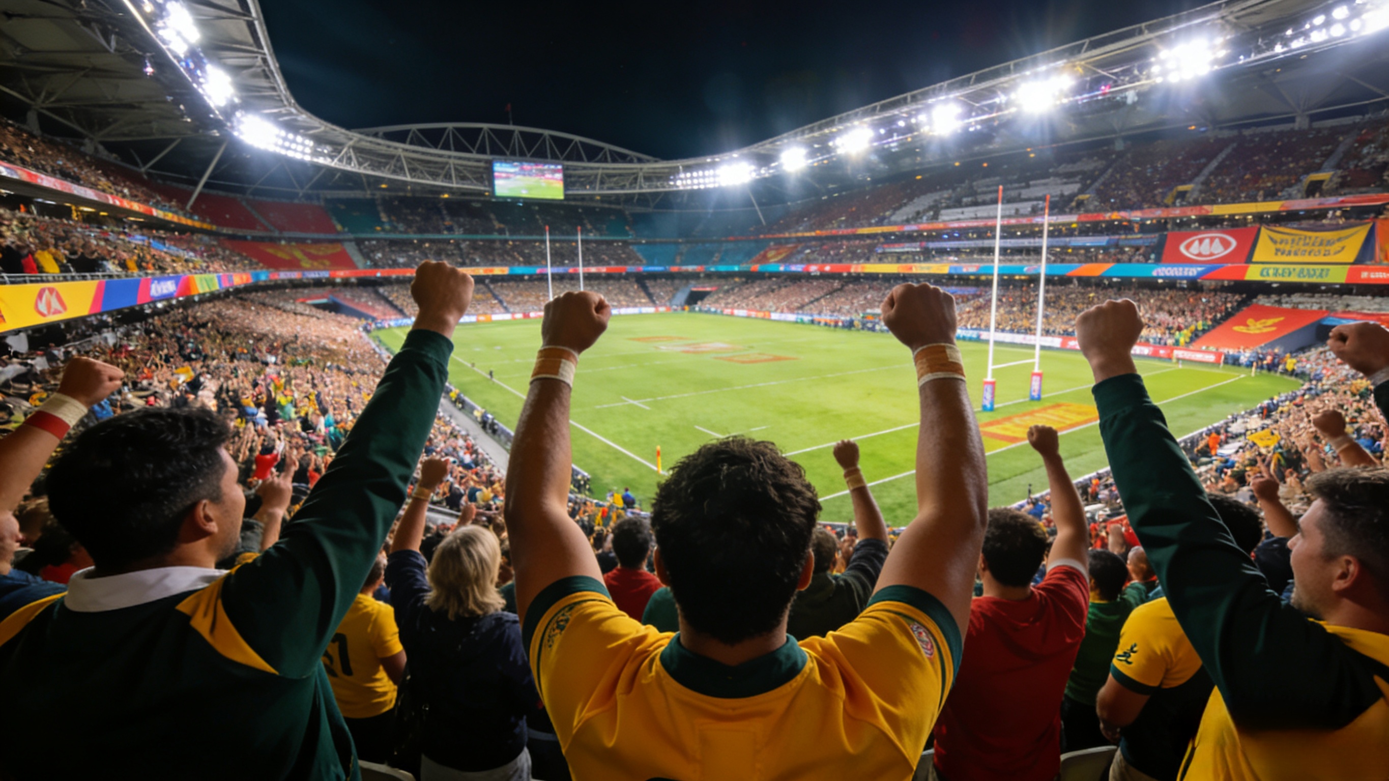 Rugby Fan Experience - The Ultimate Match-Day Bucket List 8 Electric atmosphere at a packed rugby stadium during a big match