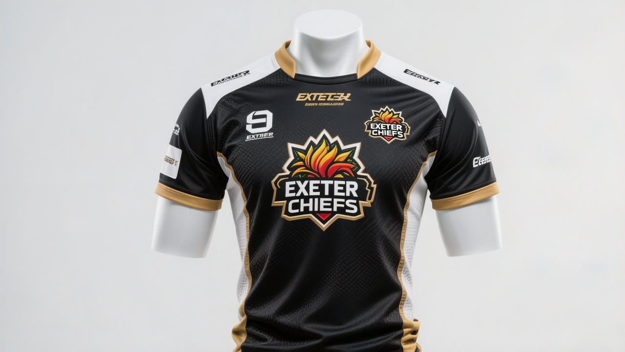 Exeter Chiefs Jersey: The Pride of Premiership Kits 3 Exeter Chiefs jersey high-quality product shot