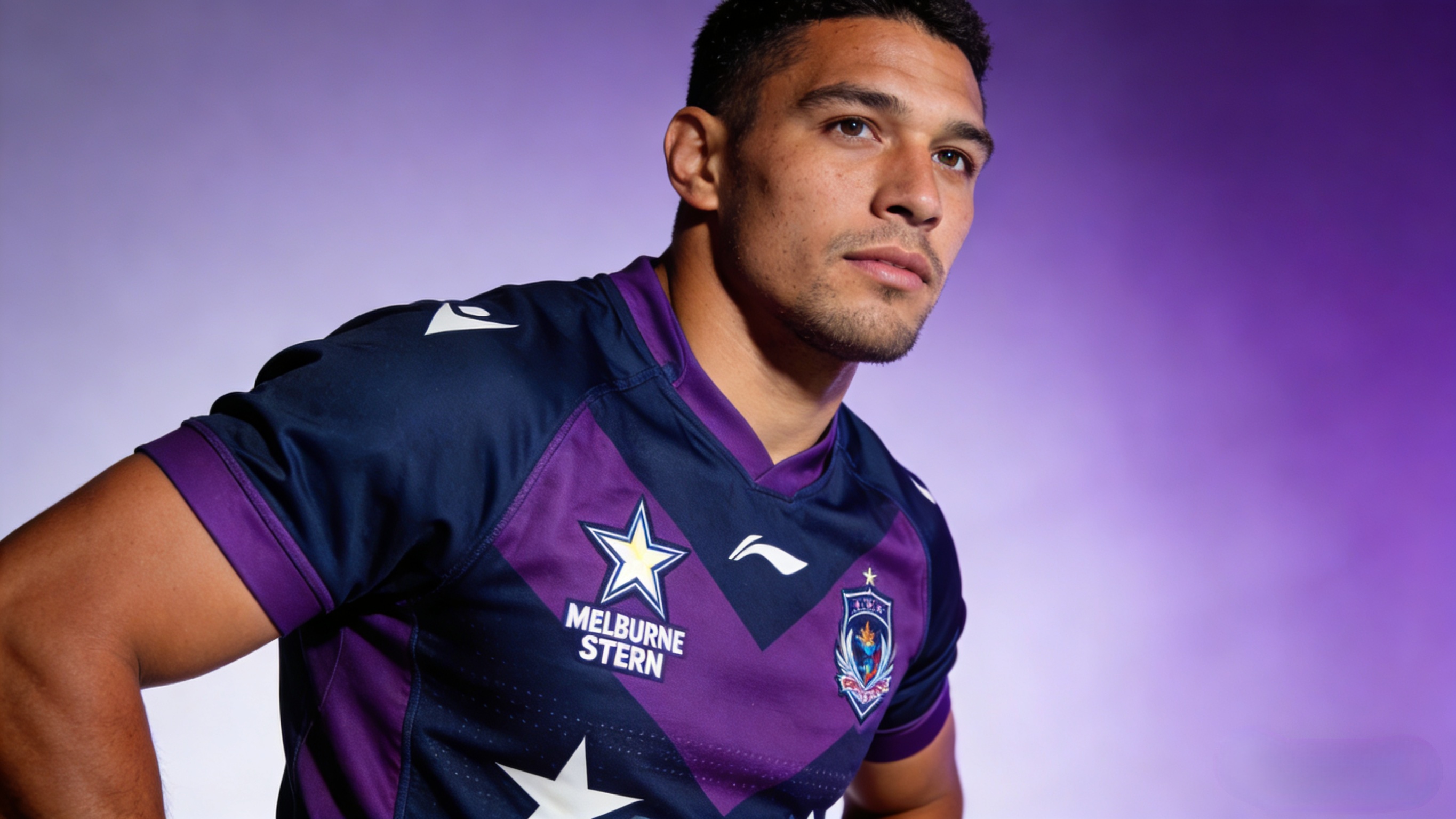 Melbourne Storm Gear: The Ultimate NRL Apparel Guide 5 Melbourne Storm jersey high-quality product shot