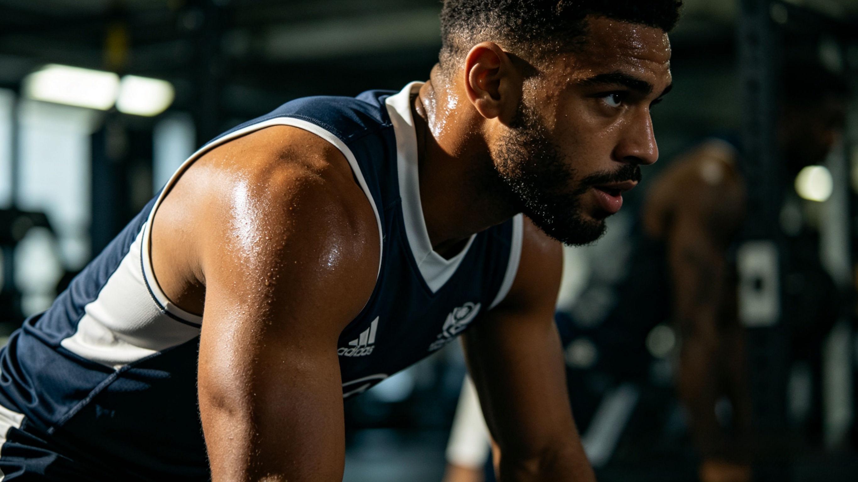 Rugby Training Gear: Performance Apparel for Serious Fans 3 Athlete training in a professional rugby training singlet