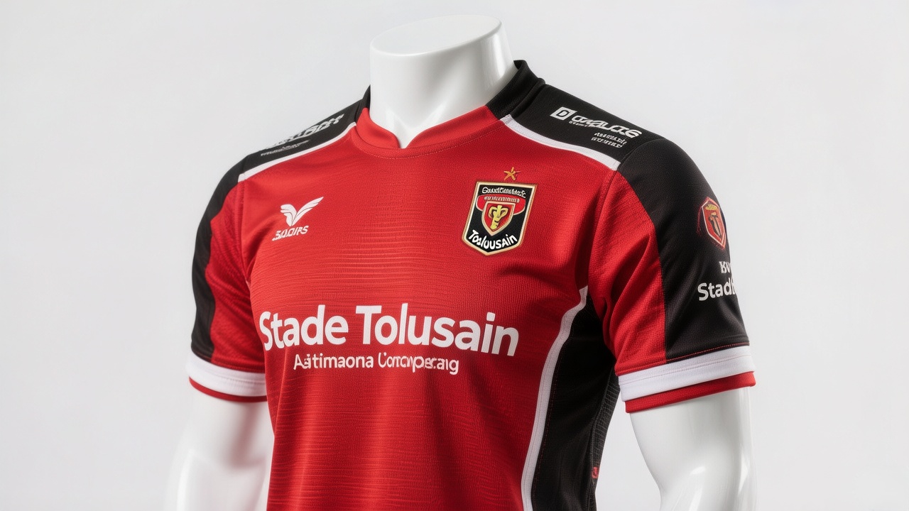 Stade Toulousain Jersey: The Pride of French Rugby 3 Stade Toulousain jersey high-quality product shot