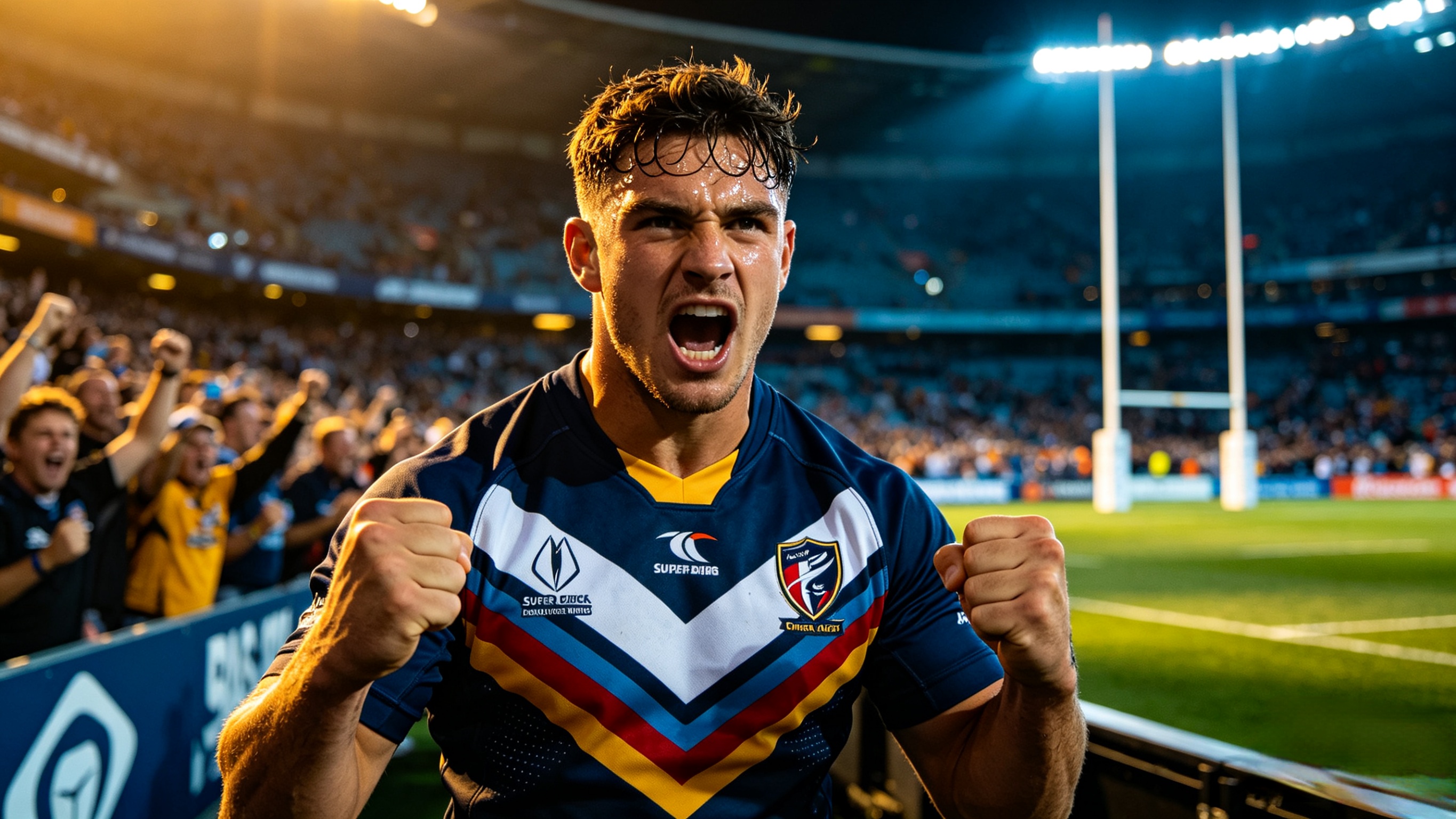 Super Rugby Jerseys: The Legacy of Crusaders & Chiefs Kits 4 Fan wearing a Super Rugby jersey at a match