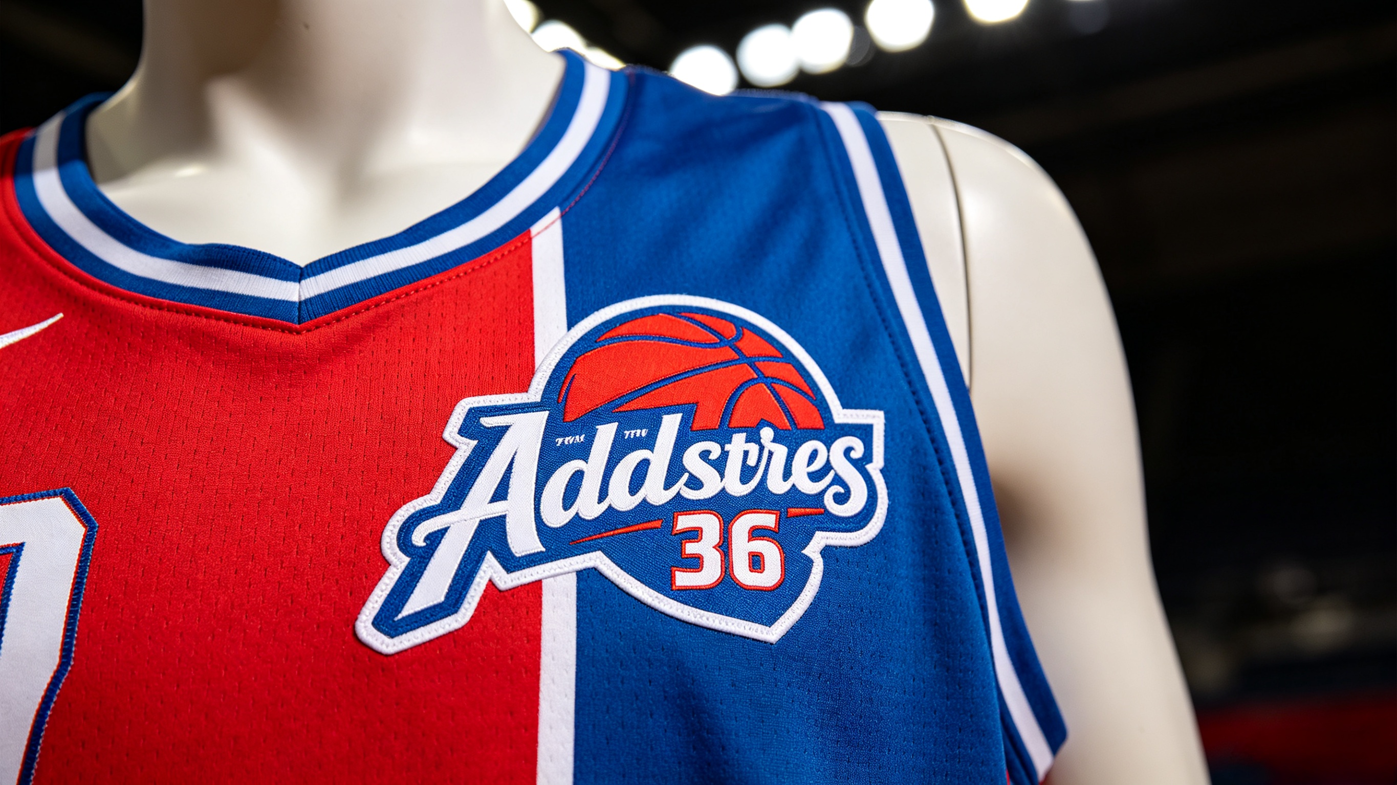 Adelaide 36ers jersey high-quality product shot
