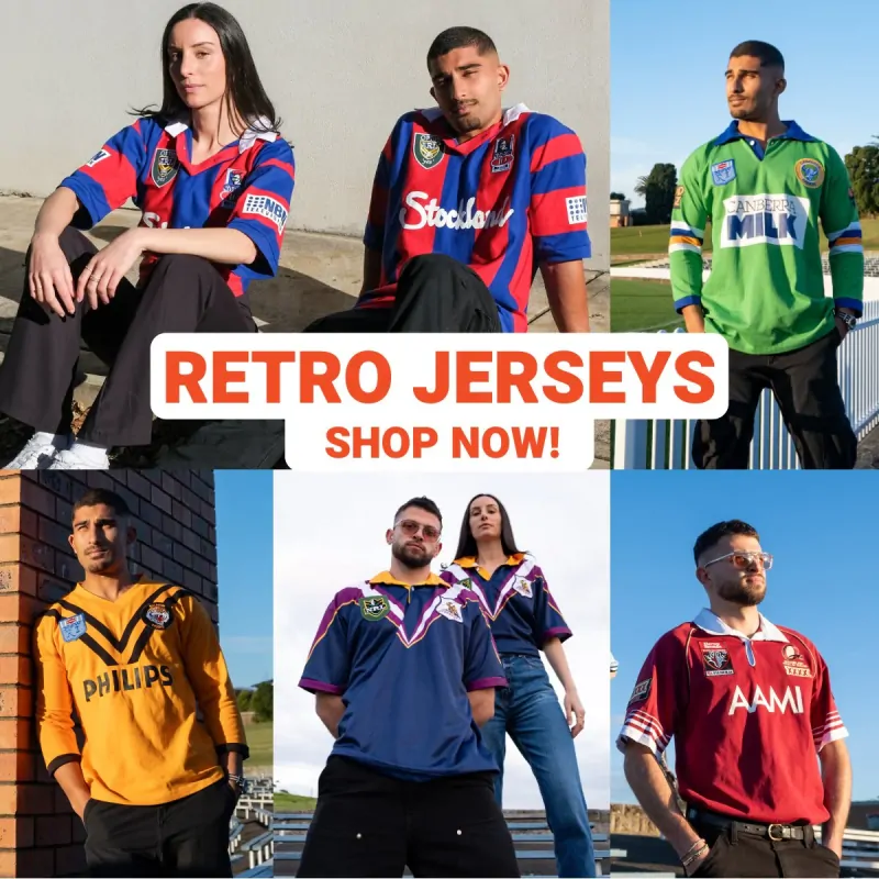 Comparing NRL jersey sizes for the right fit